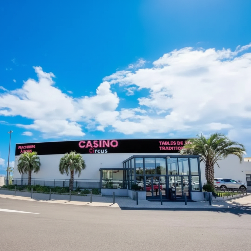 Casino Circus de Balaruc-Les-Bains - Casino in Balaruc‑les‑Bains, France